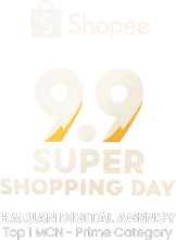 Shopee 9.9 Super Shopping Day — Top 1 MCN Prime Category, Haluan Digital Agency