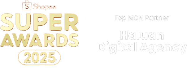 Shopee Super Awards 2025 — Top MCN Partner, Haluan Digital Agency