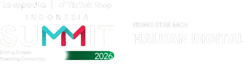 Tokopedia × TikTok Shop Indonesia Summit 2026 — Rising Star MCN, Haluan Digital